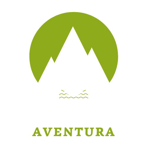 Logotipo vianova aventura blanco